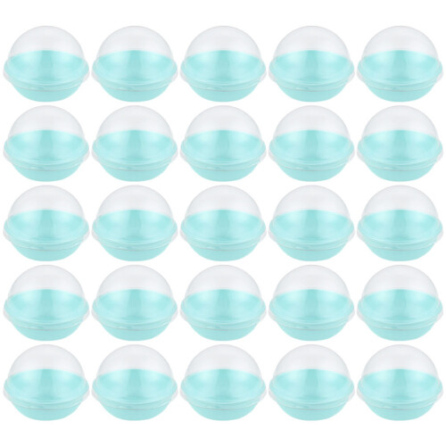 200Pcs Sky-Blue Mini Dessert Containers Plastic Boxes for Cupcakes 1