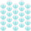 200Pcs Sky-Blue Mini Dessert Containers Plastic Boxes for Cupcakes 3