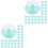 200Pcs Sky-Blue Mini Dessert Containers Plastic Boxes for Cupcakes 4