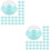200Pcs Sky-Blue Mini Dessert Containers Plastic Boxes for Cupcakes 7