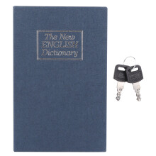 Secret Storage with Combination Lock, The New English Dictionary, Disguised Safe for Discreet Security