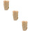 300Pcs Light Yellow Baking Cupcake Wrappers Oil-Proof Durable Liners 8