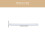 3Pcs Bathroom Shower Threshold Water Dam White Tpe Splash Guard Set 9