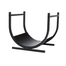 Fireplace Rack with Wood Storage