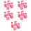 20Pcs Pink Cat Paw Booties Rubber Covers Adjustable Anti- 6