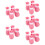 20Pcs Pink Cat Paw Booties Rubber Covers Adjustable Anti- 9