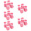 20Pcs Pink Cat Paw Booties Rubber Covers Adjustable Anti- 10