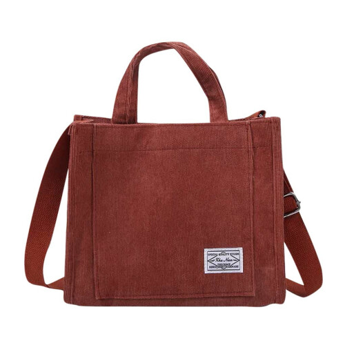 Γυναικεία τσάντα Tote από κοτλέ, τσάντα Tote Crossbody, τσάντα ταξιδιού, τσάντες ώμου,