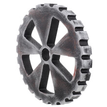 HEMOTON Decor Gear Wall Decoration Vintage Style Ornament Industrial