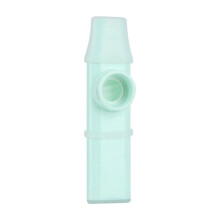 Kazoo Adjustable Tone Easy to Carry for Music Lovers Musical Instrument Mini for Accompaniment Keyboard Violin Guitar Ukulele Light Green