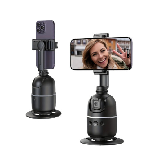 Smart AI Selfie Stick with 360 Rotating Phone Holder