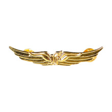 Pilot Badge Aviation Wing Badge Captain Chest Badge Metal Airlines Lapel Pin Airman Wing Pin