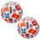 8Pcs Portable Inflatable Beach Balls Assorted Colors for Summer Fun 2