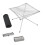 Foldable Stainless Steel Mesh Fire Pit Rack 1