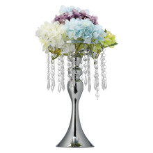 Suport romantic pentru flori din cristal, piese centrale de nuntă unice, perfect pentru nunți, evenimente speciale, decorațiuni interioare, piese