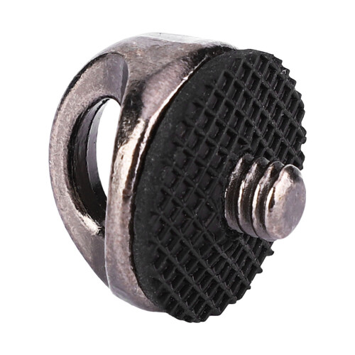 Durable Camera Strap Fixing Screw, High Grade Rubber Washer Easy Attachment and Release System Adapter Ring Screw for Camera Hanging Strap Neck 2
