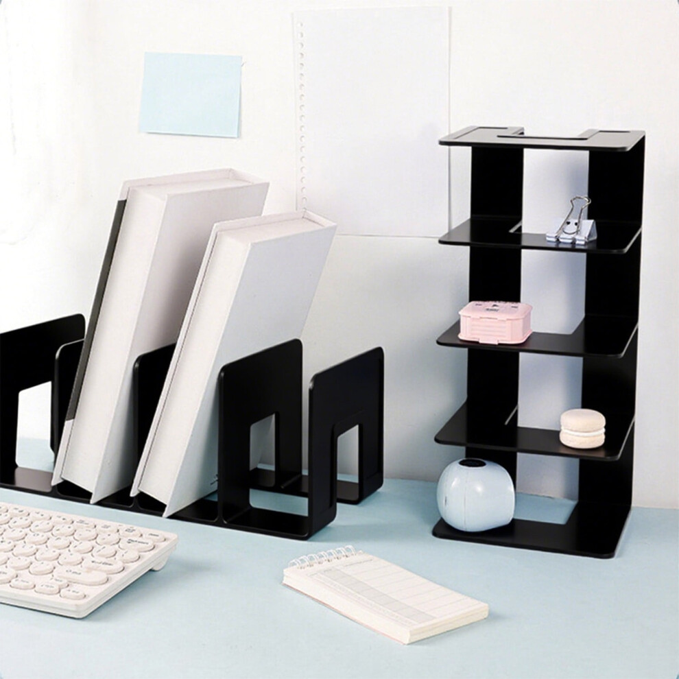 Bookstand Large Bookshelf Book Support Student Bookshelf Desktop Storage Baffle Desk Bookshelf Bookshelf