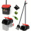 Dog Pooper Scooper Set with Swivel Bin 1