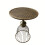 Round Metal Table Courtyard Antique Bronze 1