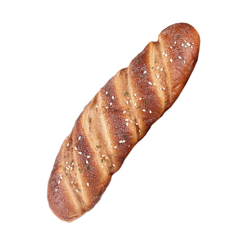 2Pièces Pain Artificiel PU Marron Clair Pour Décor 2
