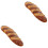 2Pièces Pain Artificiel PU Marron Clair Pour Décor 4
