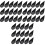 120Pcs Black Appetizer and Dessert for Party Serving 4