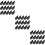 120Pcs Black Appetizer and Dessert for Party Serving 10
