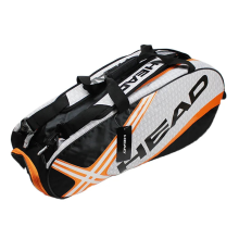 Tennis Rackets Bag Large With Separated Shoes Bag - Orange