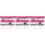 3Pcs Foldable Pink Sundries Storage Boxes with Lids for Outdoor Use 3