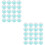 100Pcs Clear Dome Packaging Boxes for Baking Party Favor Storage 5