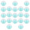 100Pcs Clear Dome Packaging Boxes for Baking Party Favor Storage 11
