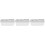3Pcs Electric Toothbrush Wall Mount Holders White Ps Material 5