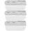 3Pcs Electric Toothbrush Wall Mount Holders White Ps Material 9