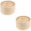 2 Sets Bun Steamer Bamboo Rice Cooker Handheld Rice-Cooker 3