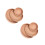 6Pièces Assiettes Silicone Rose, Bols Bébé Antichocs 3
