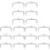 18Pcs Silver Purse Clasp Frames Durable DIY Handbag Handle Accessories 2