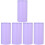5Pièces Porte-Bouteille Violet Acier Inoxydable Portable 4