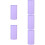 5Pièces Porte-Bouteille Violet Acier Inoxydable Portable 9