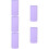 5Pièces Porte-Bouteille Violet Acier Inoxydable Portable 10