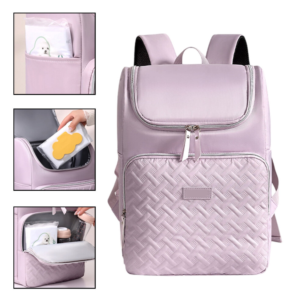Insulated Diaper Bag Backpack for Mom & Baby – Large Capacity, Thermal Picnic Bag, Multiple Pockets, Portable Organizer