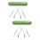 2Ensembles Pinces Acier Crabes Couleurs Variées 7