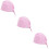 3Pièces Casquettes Rose Boutons Chef Hat Scrub Cap Pour 10