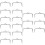 18Pcs Silver Purse Clasp Frames Durable DIY Handbag Handle Accessories 7