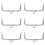18Pcs Silver Purse Clasp Frames Durable DIY Handbag Handle Accessories 11