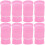 4Paires Manchons De Genoux En Éponge Rose Pour 4