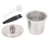Stainless Steel Coffee Filter and Spoon Brush Kit 1-Pack 1