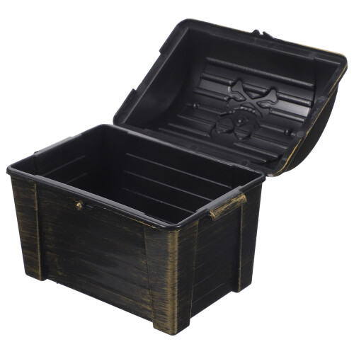 2Pièces Mini Coffres Pirate Décor Vintage Pour Maison 2