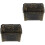 2Pièces Mini Coffres Pirate Décor Vintage Pour Maison 4