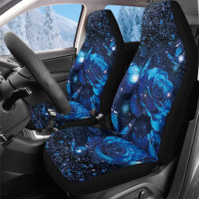 Housses de siège auto respirantes à motif papillon rose bleue – Enveloppantes, taille universelle pour la plupart des voitures, SUV et