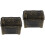 2Pièces Mini Coffres Pirate Décor Vintage Pour Maison 5